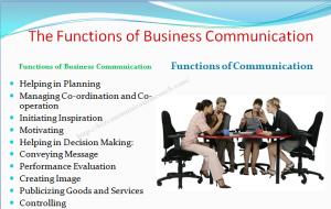 The Functions of Business Communication