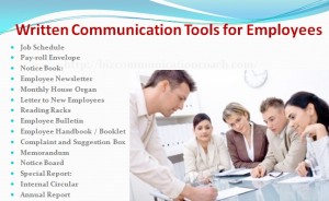 Written Communication Tools for Employees