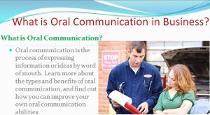 What is Oral Communication in Business-Definition-Meaning