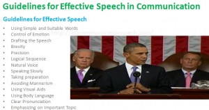 Guidelines for Effective Speech