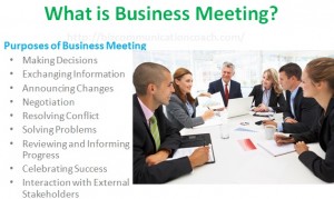 What is Business Meeting