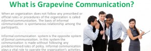 What is Grapevine Communication